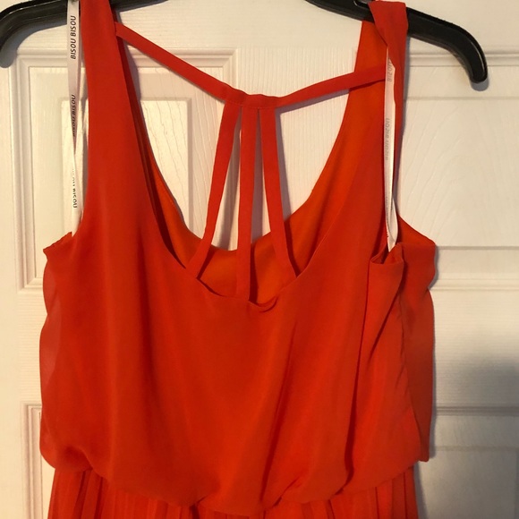 Orange Maxi Dress | Size 8 | Bisou Bisou - Picture 3 of 7
